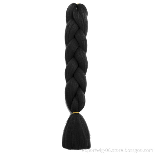 Private Label Synthetic Hair Ombre Braiding Hair Extensions Jumbo Attachments Crochet Braids Synthetic Braiding Hair Extensions